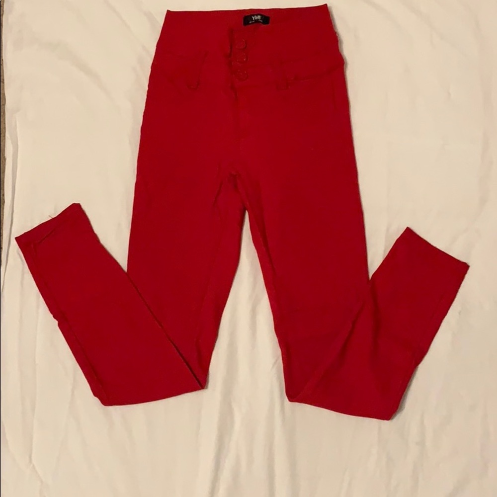 High waisted YMI jeans